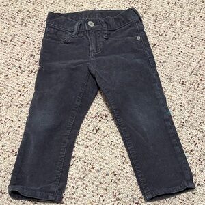 Kids Gray Corduroy Pants
